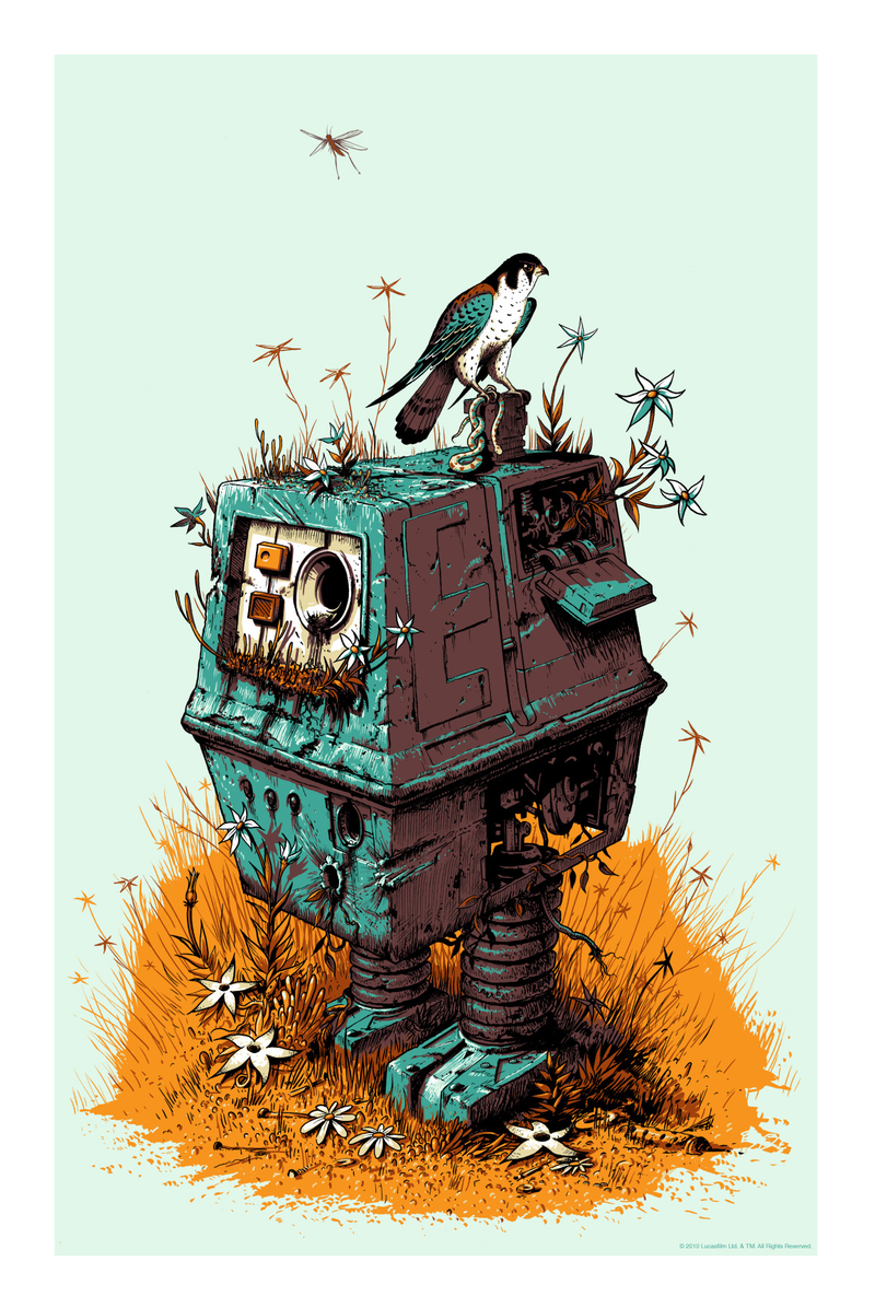 Illustration for article titled Spot the hidden probe droid in this exclusive new Star Wars poster